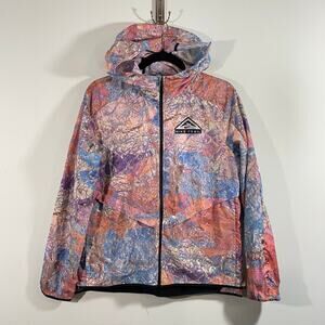 Nike Women Trail Shield Wind Runner Full Zip Packable Jacket Size M #CZ9538-468